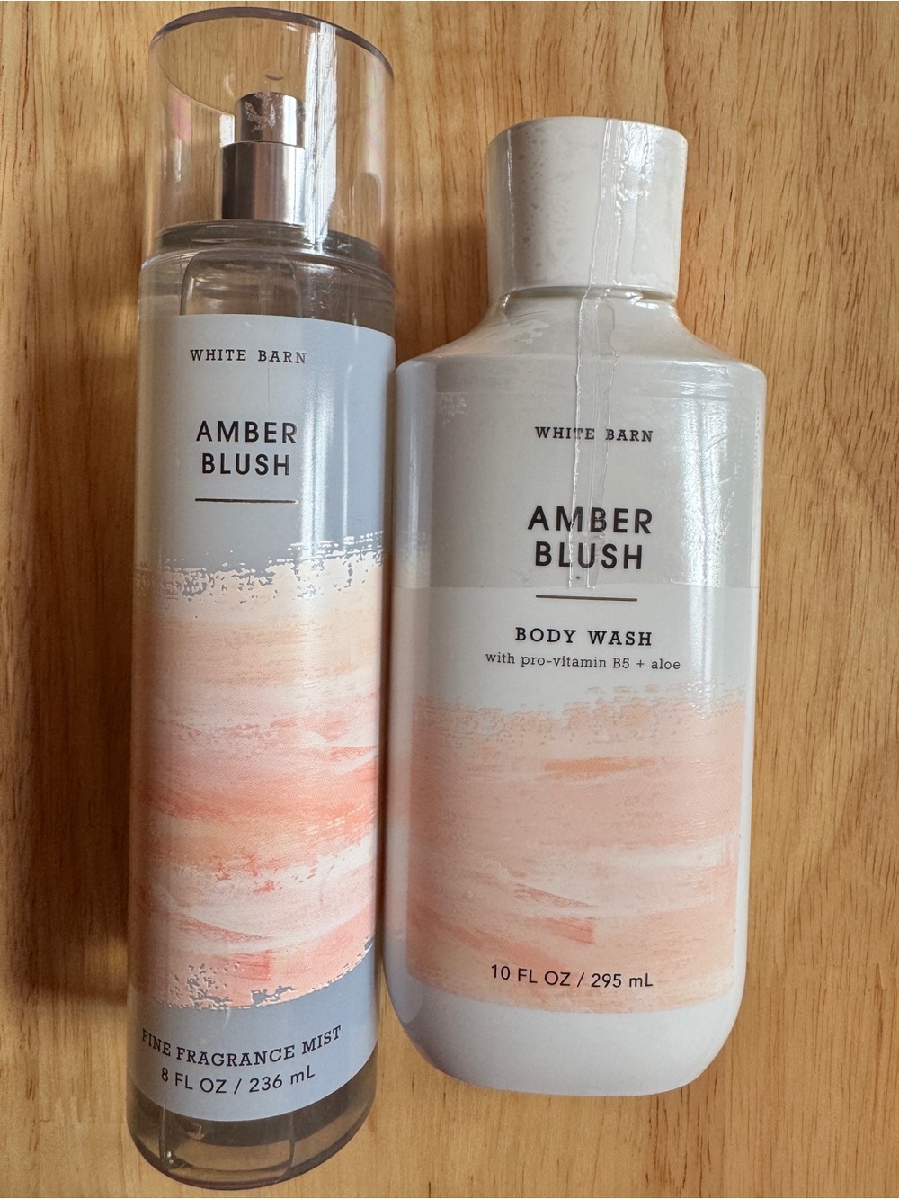 Bath & Body Works/ White Barn Amber Blush 😳 Peach Blush